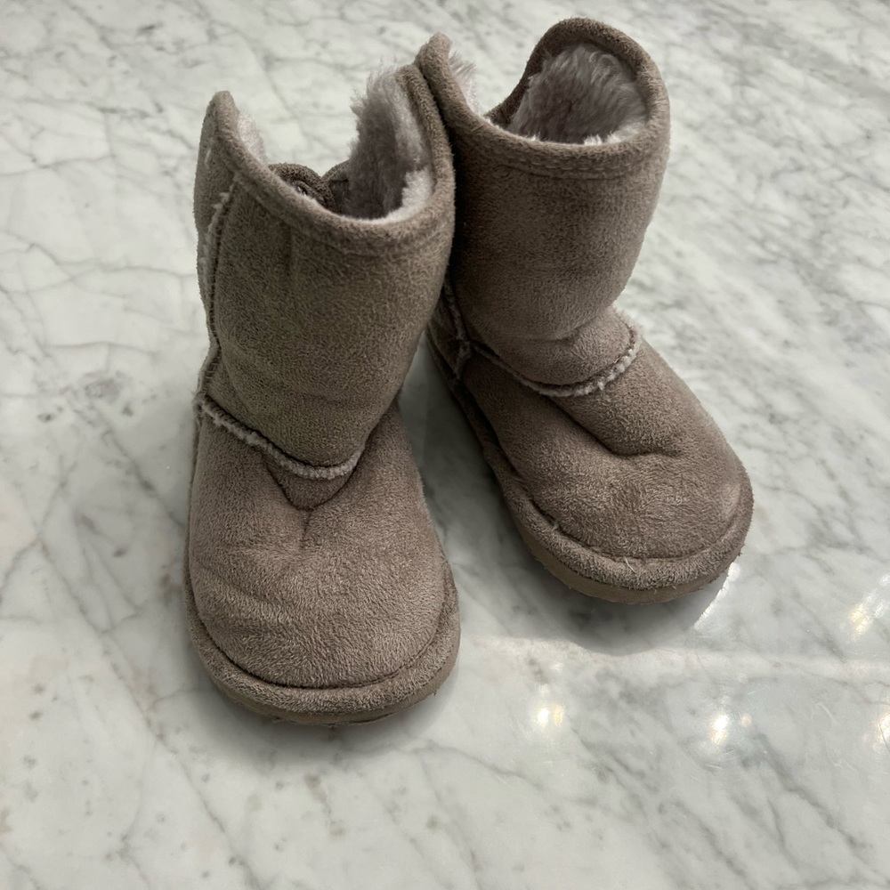H&M Grey Baby Boots
